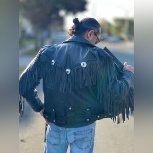 80’s leather jacket